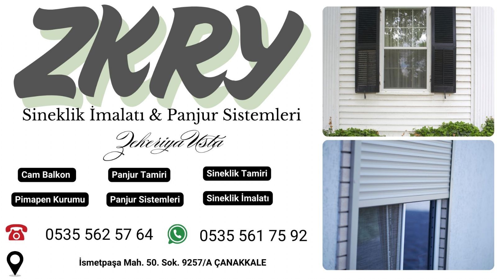 Çanakkale Panjur Servisi